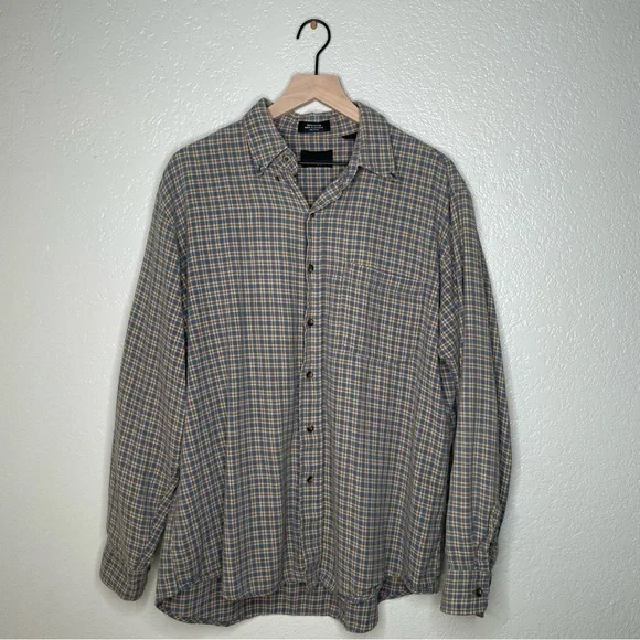 90’s Vintage Flannel Long Sleeve Button Down Top - Picture 2 of 8